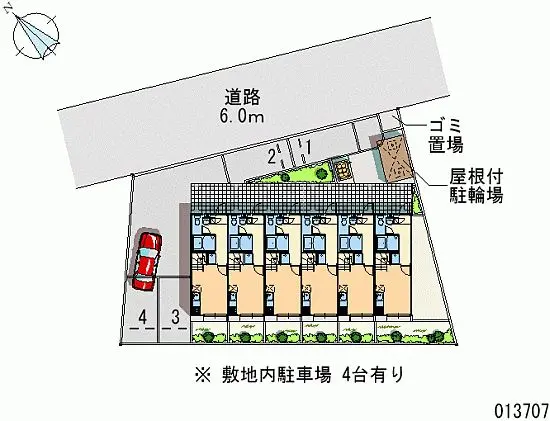 岸和田市小松里町 月極駐車場
